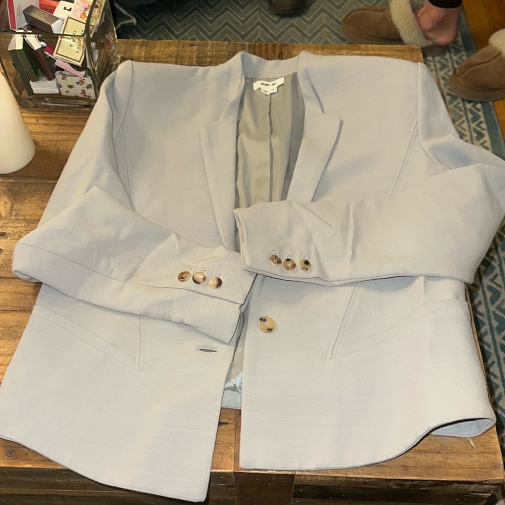 Helmut Lang grey blazer - size 8